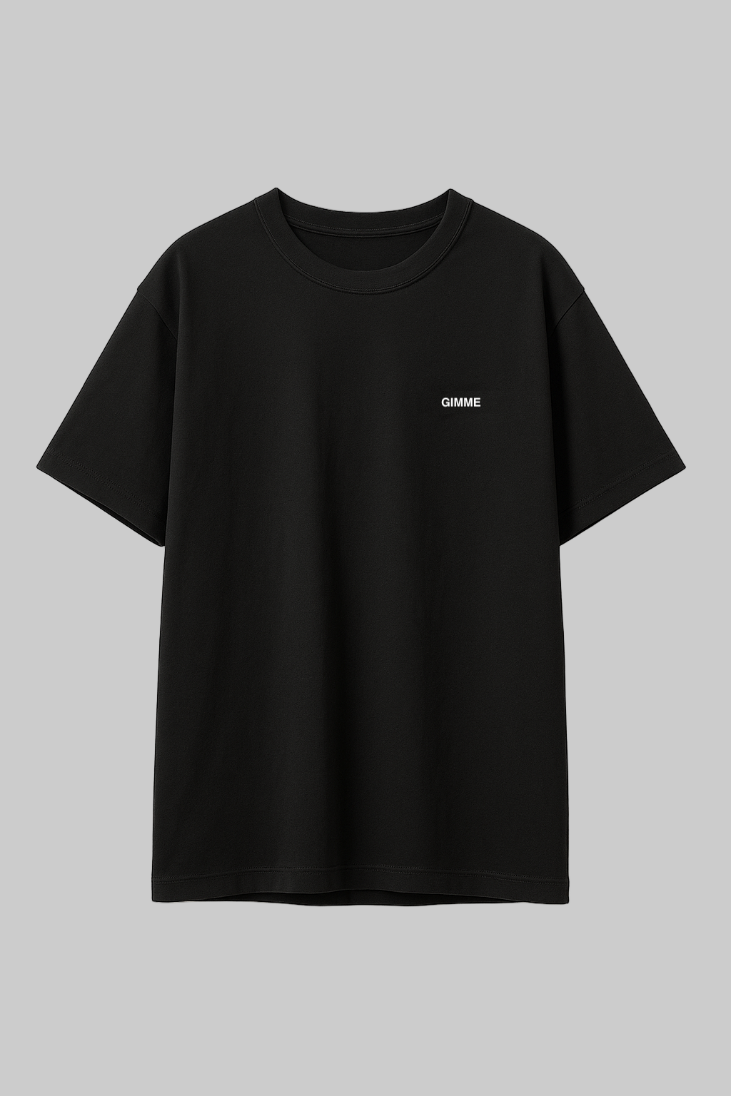 BASIC x GIMME Black T-shirt