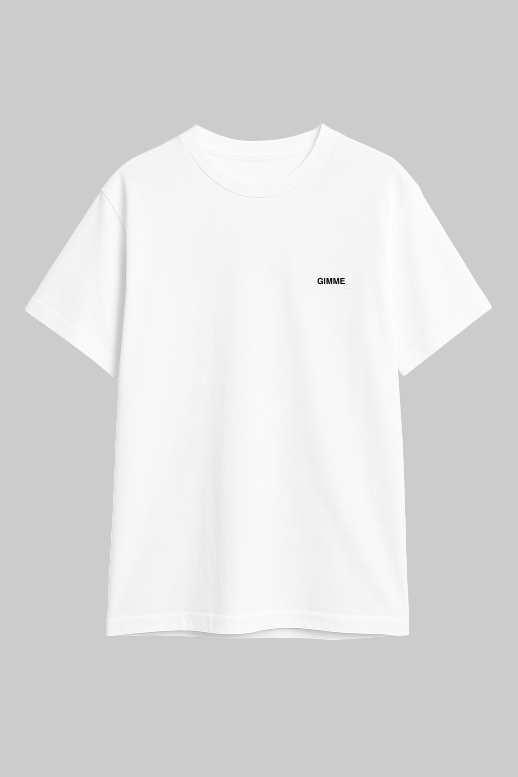 BASIC x GIMME White T-shirt